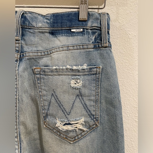MOTHER Superior The Tomcat in The Confession Straight Leg Denim Size 26 - Picture 11 of 15